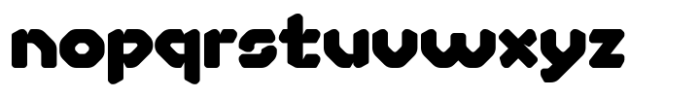 Relif Black Font LOWERCASE