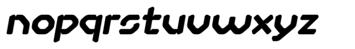 Relif Medium Oblique Font LOWERCASE