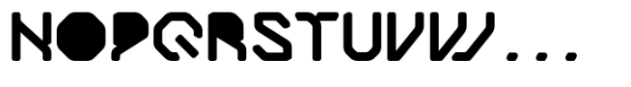 Relif Regular Fill Font UPPERCASE