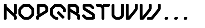 Relif Regular Font UPPERCASE