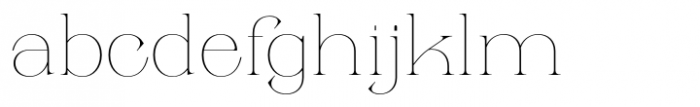 Religan Regular Font LOWERCASE