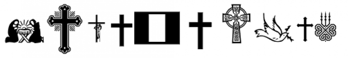 Religious Font LOWERCASE