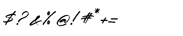Reliska Bondes  Regular Font OTHER CHARS