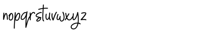 Rellyond Font LOWERCASE