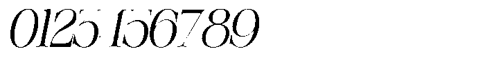 Relooyd Italic Font OTHER CHARS