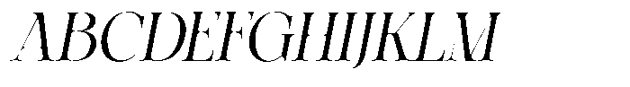 Relooyd Italic Font UPPERCASE