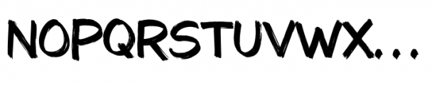 Relost Brush Regular Font LOWERCASE