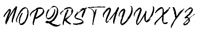 Relsika Font UPPERCASE