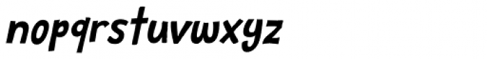 Reluctant Aviator Italic Font LOWERCASE