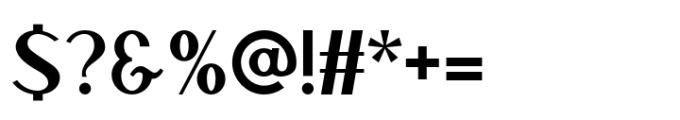 Relyct Regular Font OTHER CHARS