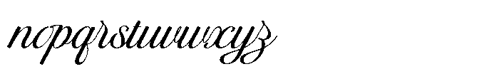 Relyna Regular Font LOWERCASE