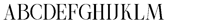 Remara Font UPPERCASE