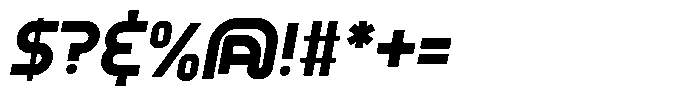 Remazer Italic Font OTHER CHARS
