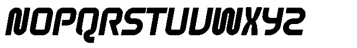 Remazer Italic Font LOWERCASE