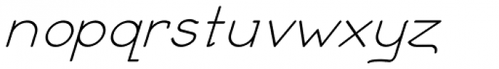 Remedia Italic Font LOWERCASE