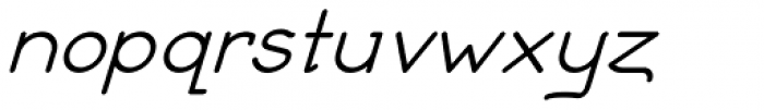 Remedia SemiBold Italic Font LOWERCASE