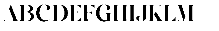 Remgole Font UPPERCASE