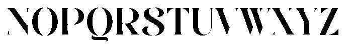 Remgole Font UPPERCASE