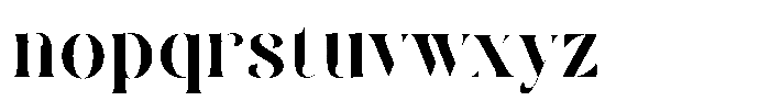 Remgole Font LOWERCASE