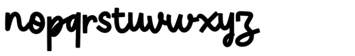 Remindery Font LOWERCASE