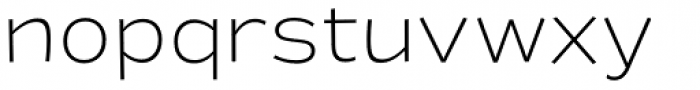 Remissis ExtraLight Font LOWERCASE