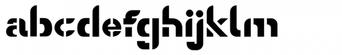 Remopid Regular Font LOWERCASE