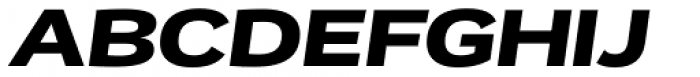 Remora Corp W5 Bold Italic Font UPPERCASE