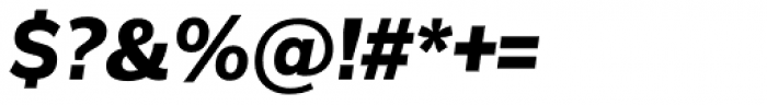 Remora Sans W3 Bold Italic Font OTHER CHARS