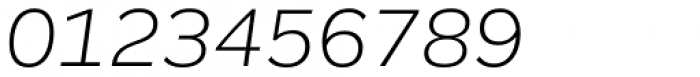 Remora Sans W3 Light Italic Font OTHER CHARS
