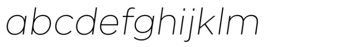Remoto Thin Italic FONT