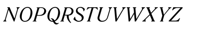 Remus Italic Font UPPERCASE