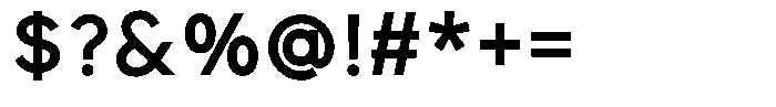 Ren Bold Font OTHER CHARS