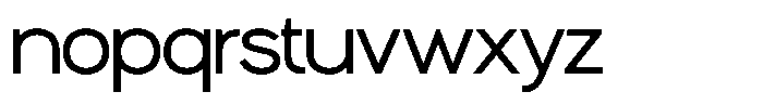 Ren Medium Font LOWERCASE
