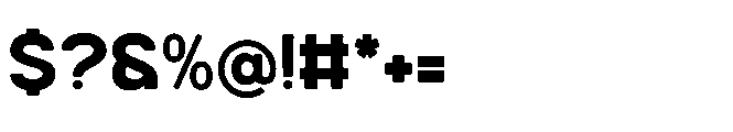 Renasfi Outline Renasfi Regular Font OTHER CHARS