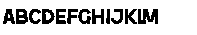 Renasfi Outline Renasfi Regular Font UPPERCASE