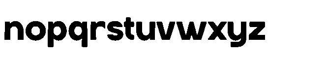 Renasfi Outline Renasfi Regular Font LOWERCASE
