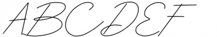 Renattosa Signature Font UPPERCASE
