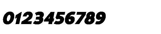 Renau Caps Bold Italic Font OTHER CHARS