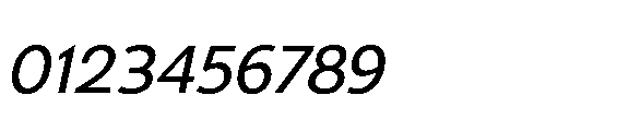 Renau Caps Book Italic Font OTHER CHARS