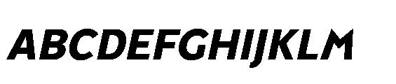 Renau Caps Medium Italic FONT