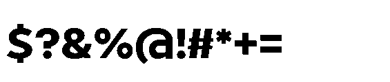 Renau Caps Medium Font OTHER CHARS