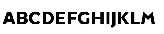 Renau Caps Medium FONT