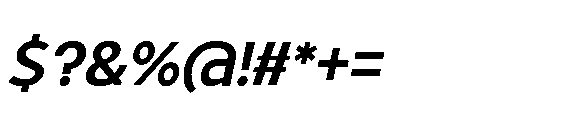 Renau Caps Regular Italic Font OTHER CHARS