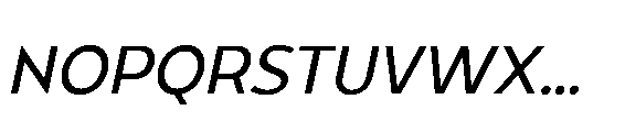 Renau Caps Variable Italic Font UPPERCASE