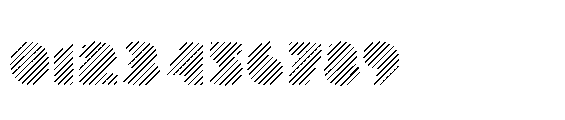 Renau Display Inline Two Font OTHER CHARS