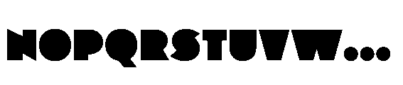 Renau Display Regular Font LOWERCASE