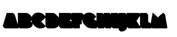 Renau Display Shadow FONT