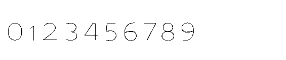Renau Inline One Font OTHER CHARS
