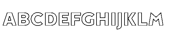 Renau Inline Two FONT