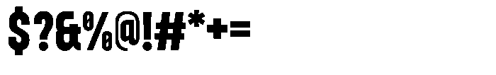 Renbo Font OTHER CHARS